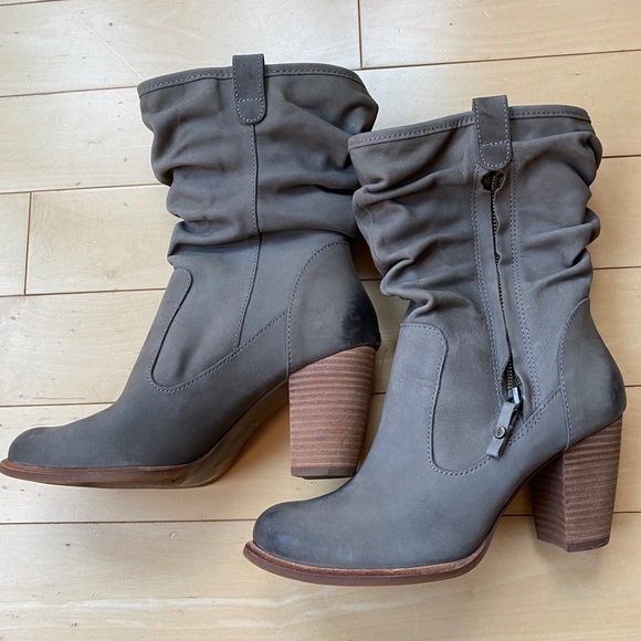EUC UGG Dayton grey slouch boot size 7.5 - Picture 1 of 8